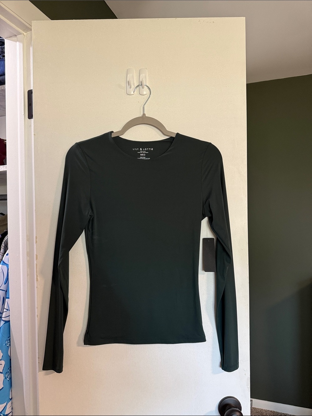 Hunter Green Seamless Long Sleeve